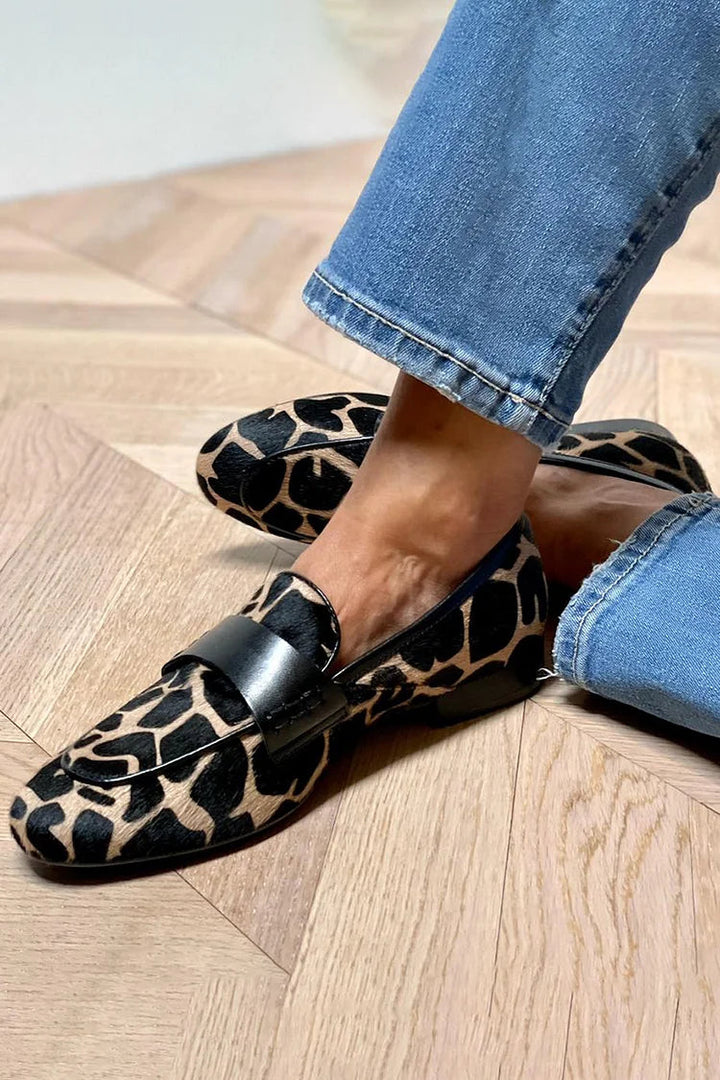 Rosabel – Slip-On Round-Toe Loafers