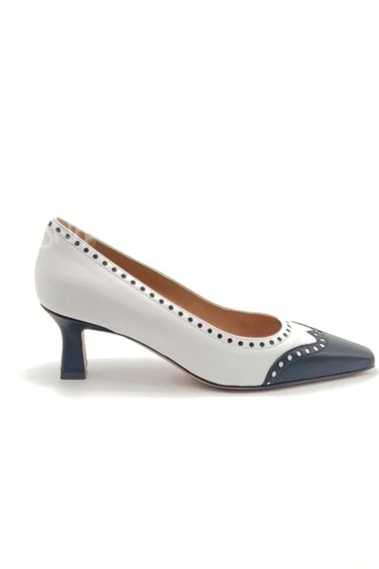 Josephine | Mid Cut-Out Elegant Pointed-Toe Heels