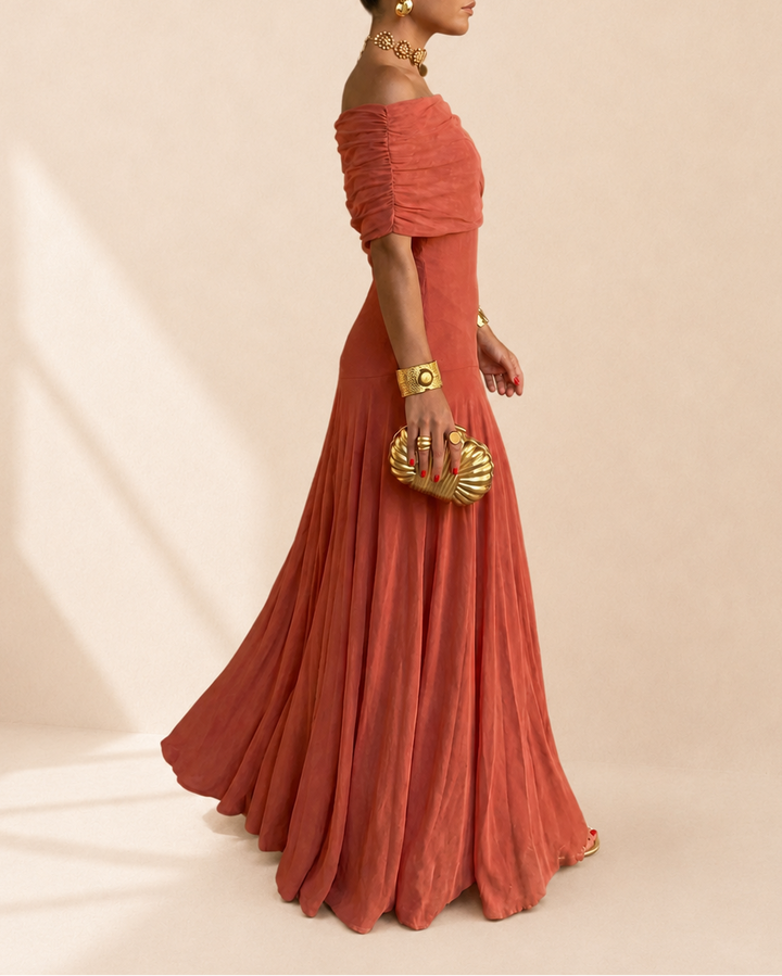 Toledo Dress | Off Shoulder