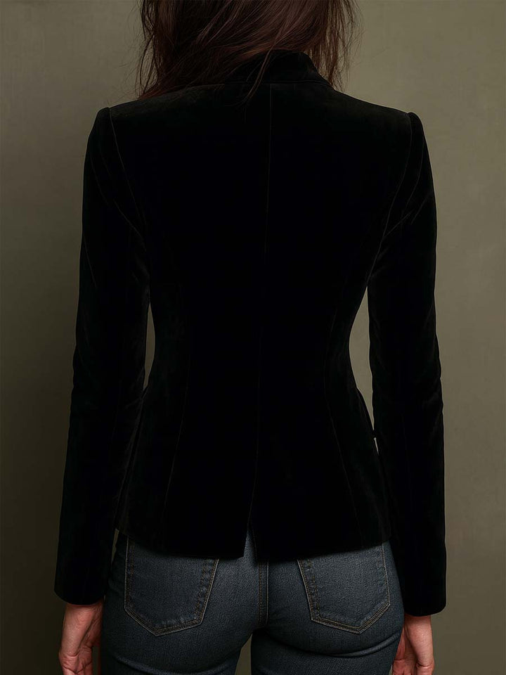 Women's Colorful Floral Embroidered Blazer