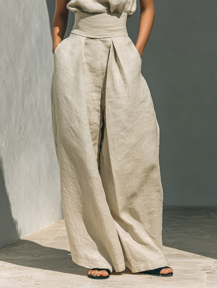 Anna | Cotton-Linen Co-Ord Set