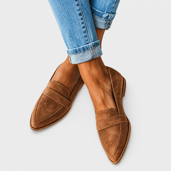 Helen | Comfortable Suede Orthopedic Slippers