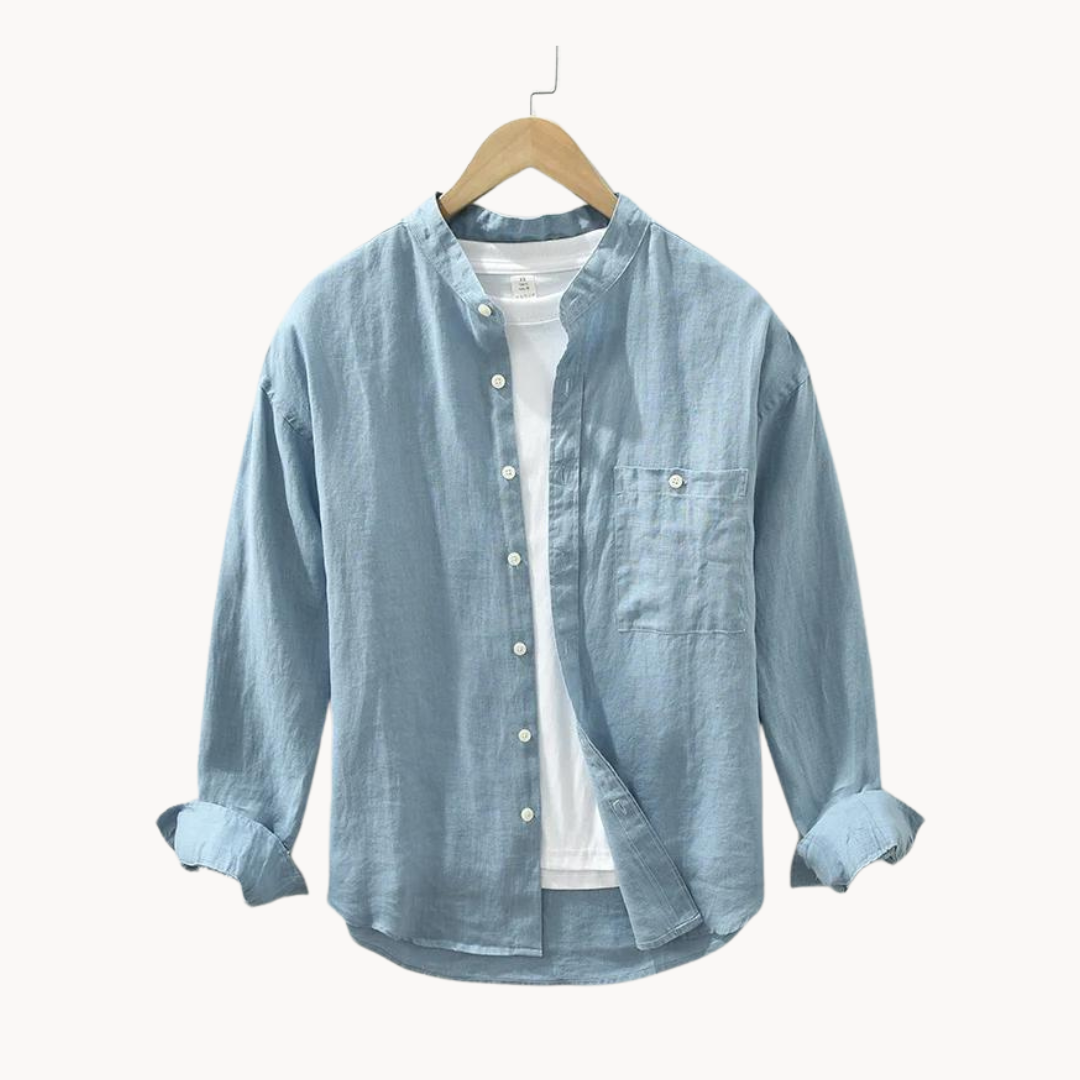 Joey – Men’s 100% Linen Summer Shirt