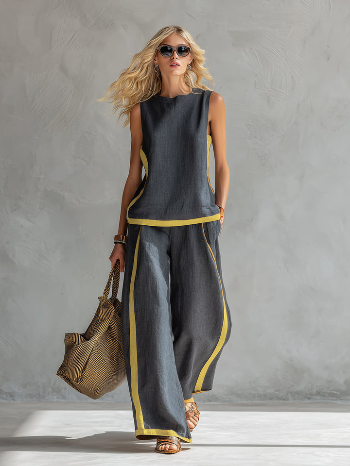 Ella | Tailored Linen Set
