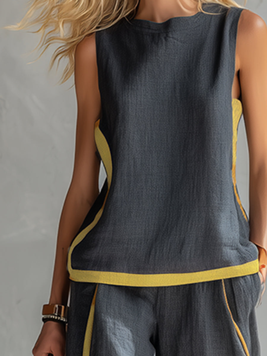 Ella | Tailored Linen Set