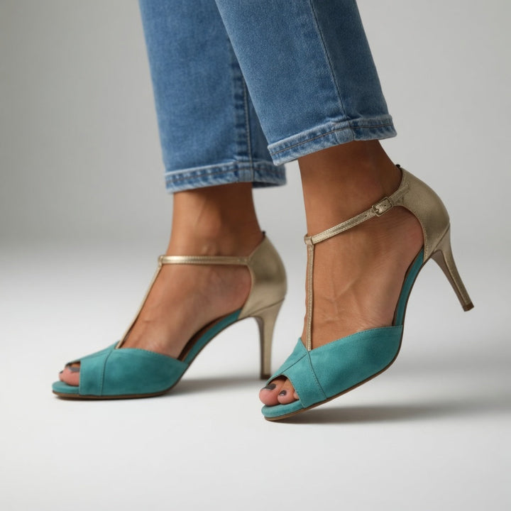 Roksana | Colorful Heel Sandals