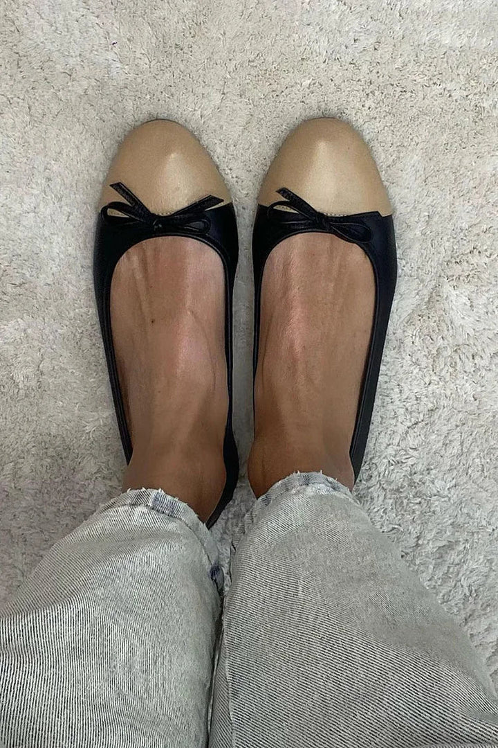 Millicent | Round-Toe Bow Flats