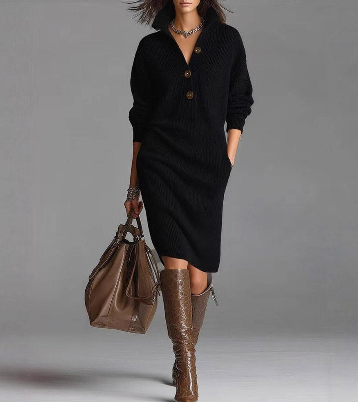 Emily | Cozy Overknee Sweater Dress
