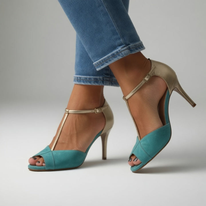 Roksana | Colorful Heel Sandals