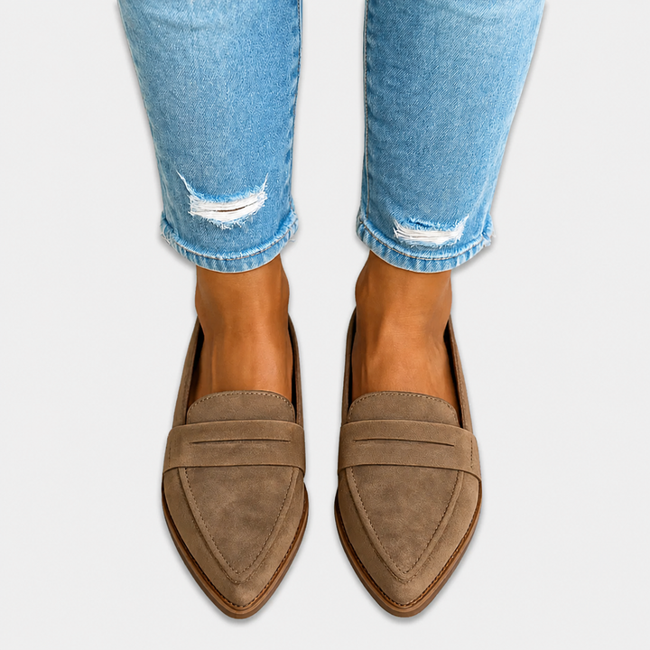 Nadia™ | Genuine Suede Loafers