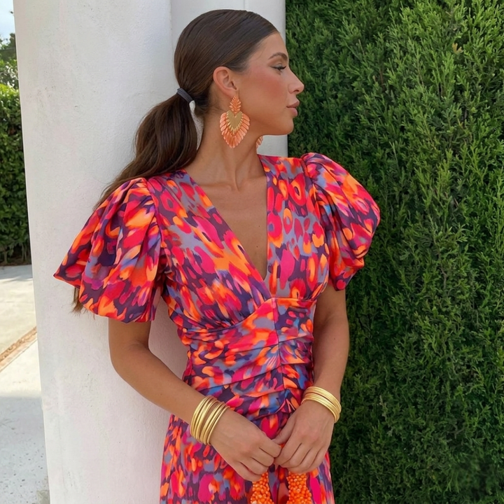 The Juliette | Puff Sleeve Ruched
