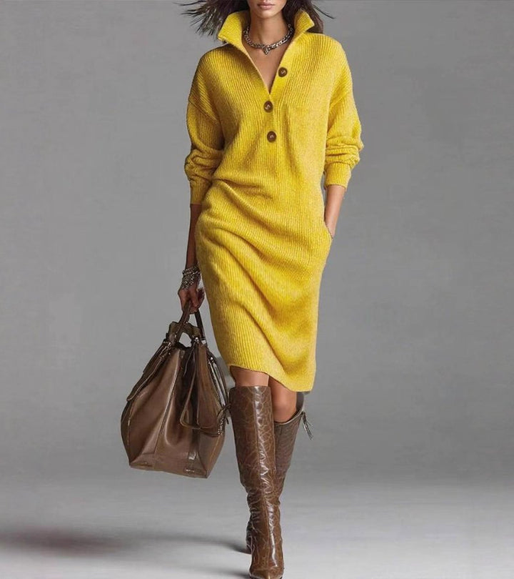 Emily | Cozy Overknee Sweater Dress