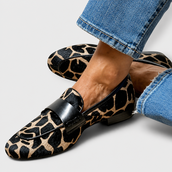Léonie™ Leopard Print Moccasin