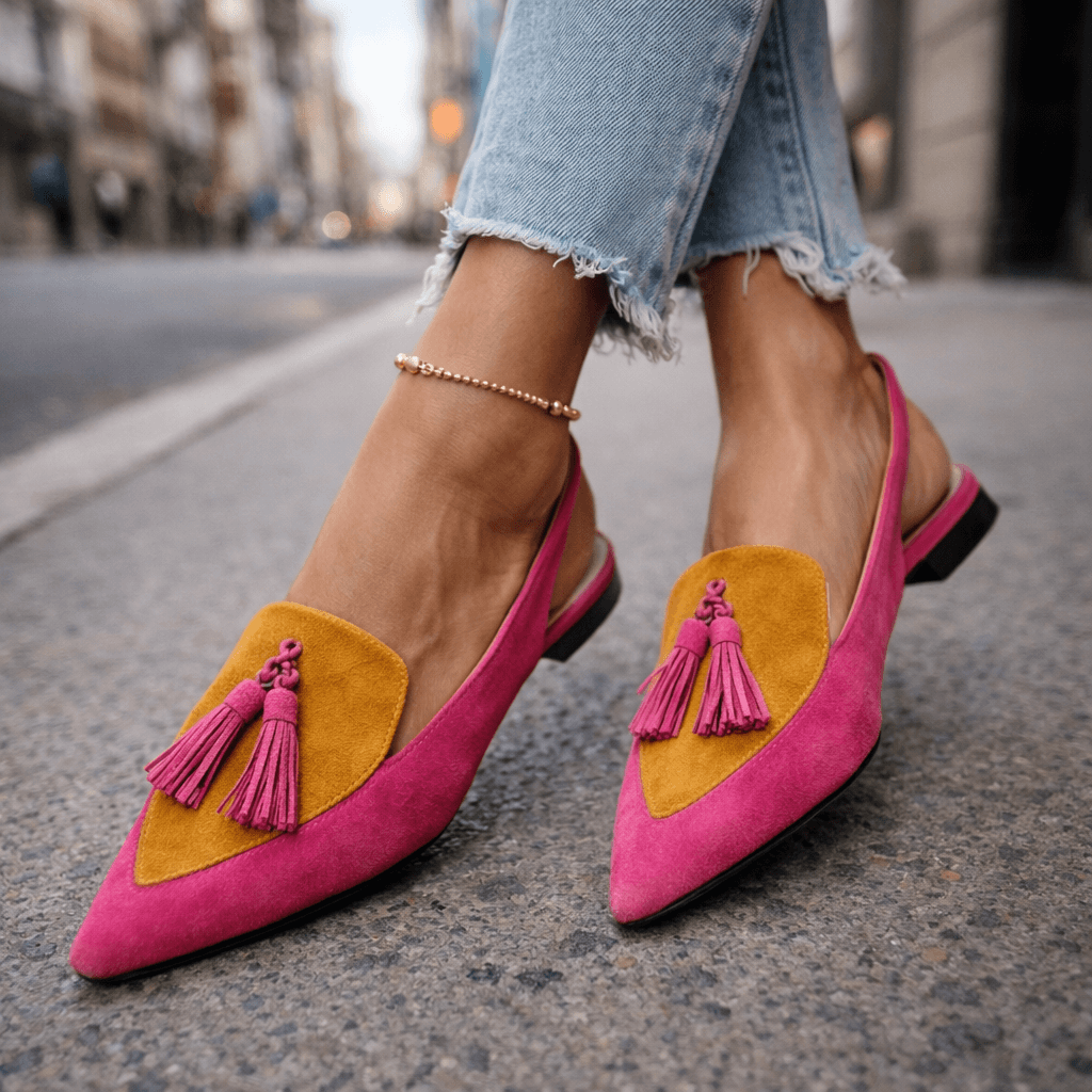 Emma| Strappy Tassel Sandals