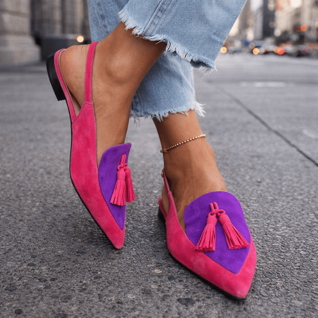 Caroline| Strappy Tassel Sandals