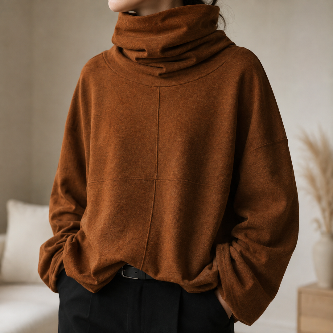 Marlowe Cowl-Neck Pullover