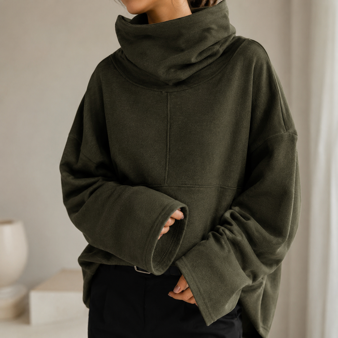 Marlowe Cowl-Neck Pullover