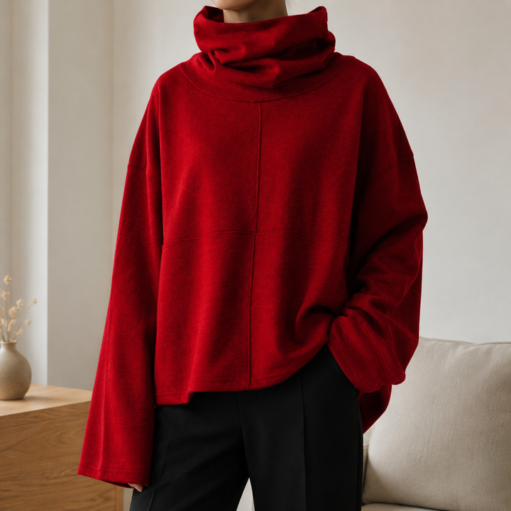 Marlowe Cowl-Neck Pullover