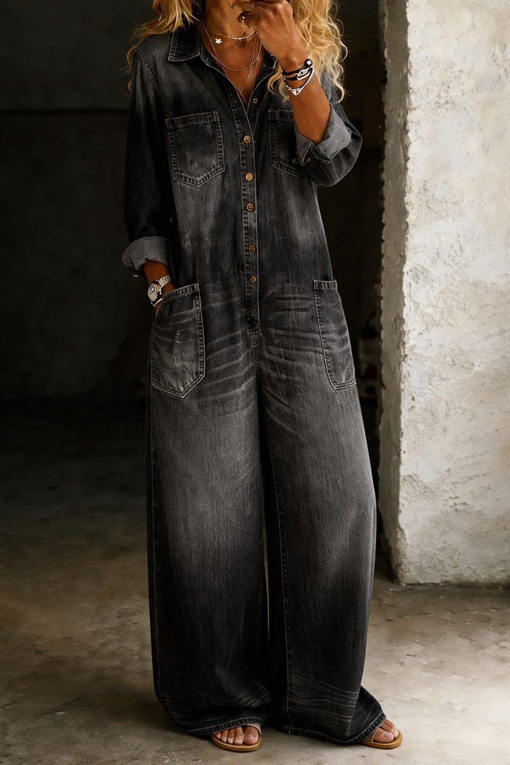 Lena | Casual Denim Overall