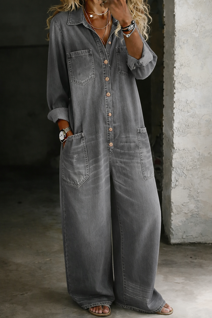 Lena | Casual Denim Overall