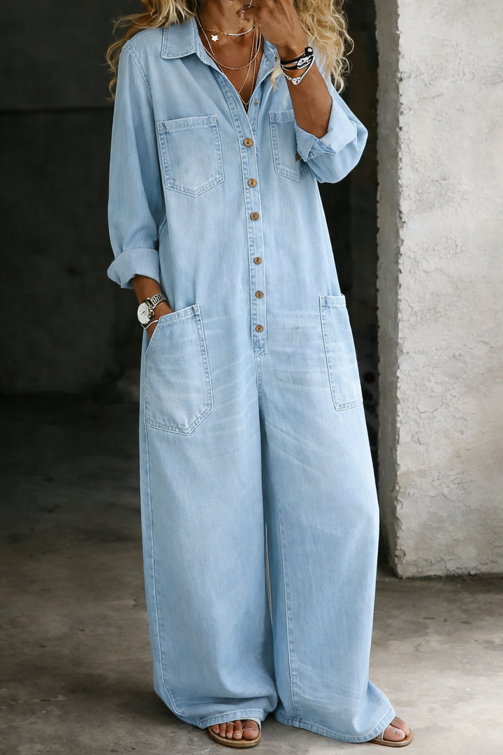 Lena | Casual Denim Overall