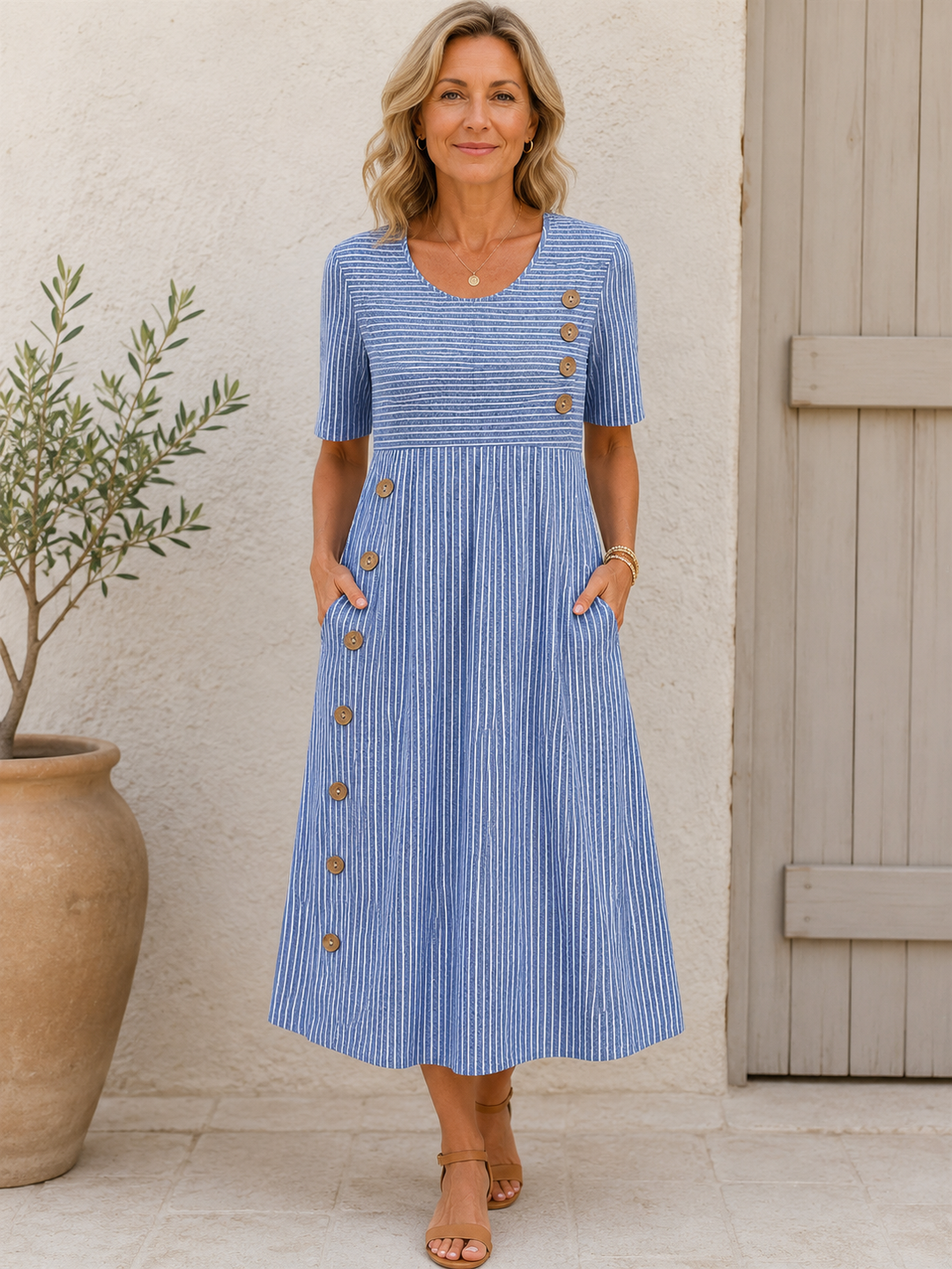Sofia™ | Striped Summer Dress