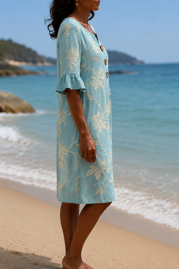 Women's Casual Floral Print Dress