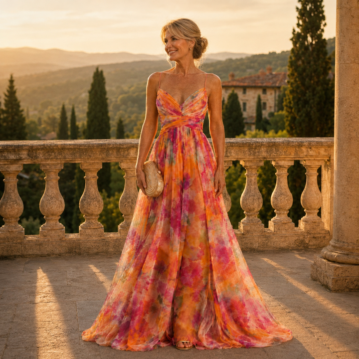 The Fiorella | Floral Maxi Dress