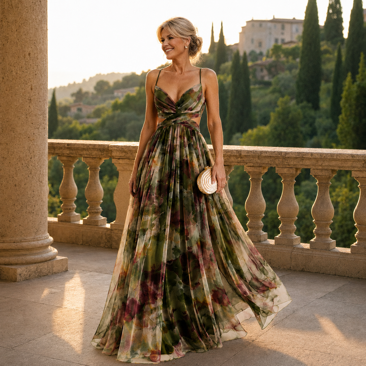 The Fiorella | Floral Maxi Dress