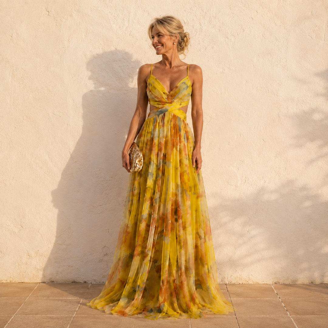The Fiorella | Floral Maxi Dress