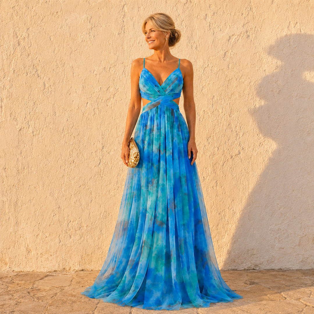 The Fiorella | Floral Maxi Dress