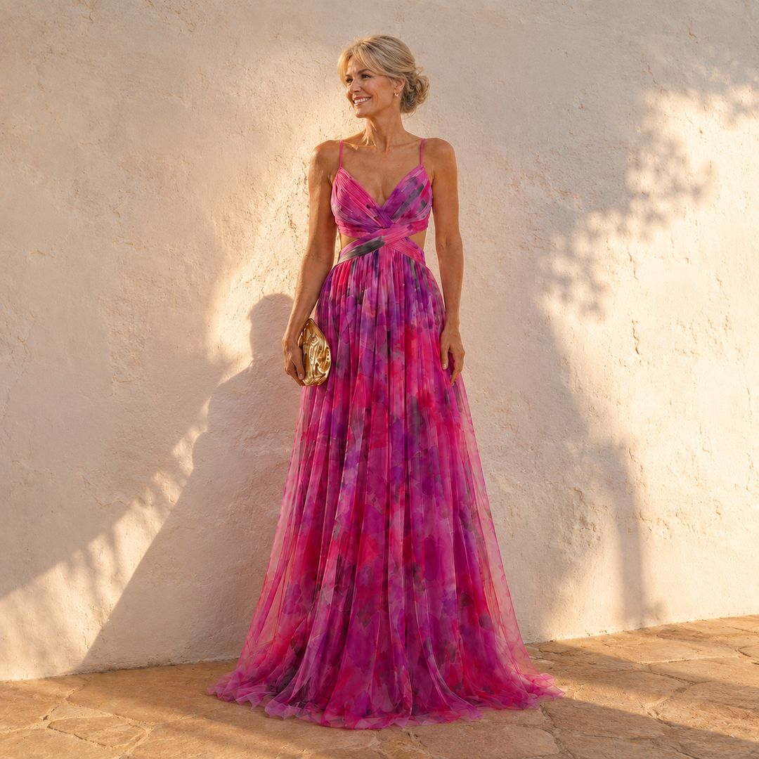 The Fiorella | Floral Maxi Dress