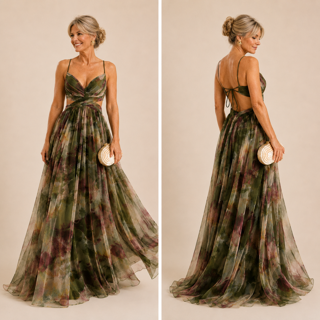 The Fiorella | Floral Maxi Dress