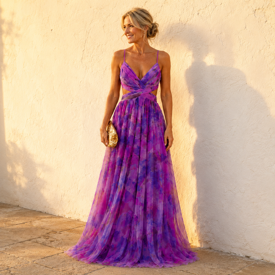 The Fiorella | Floral Maxi Dress