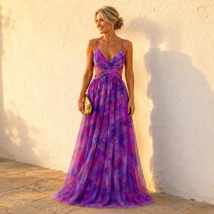 The Fiorella | Floral Maxi Dress