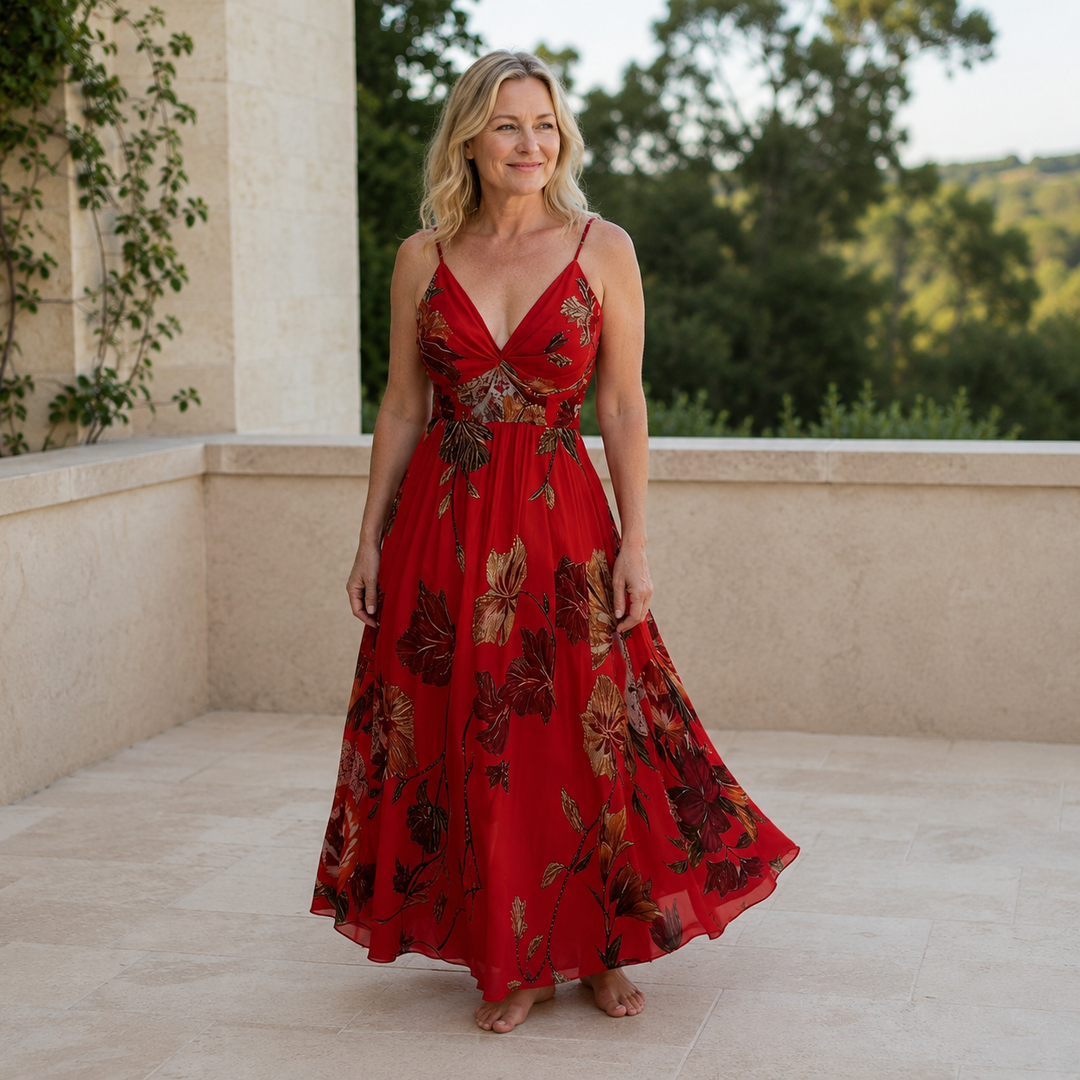 Rosalind Floral Maxi Dress