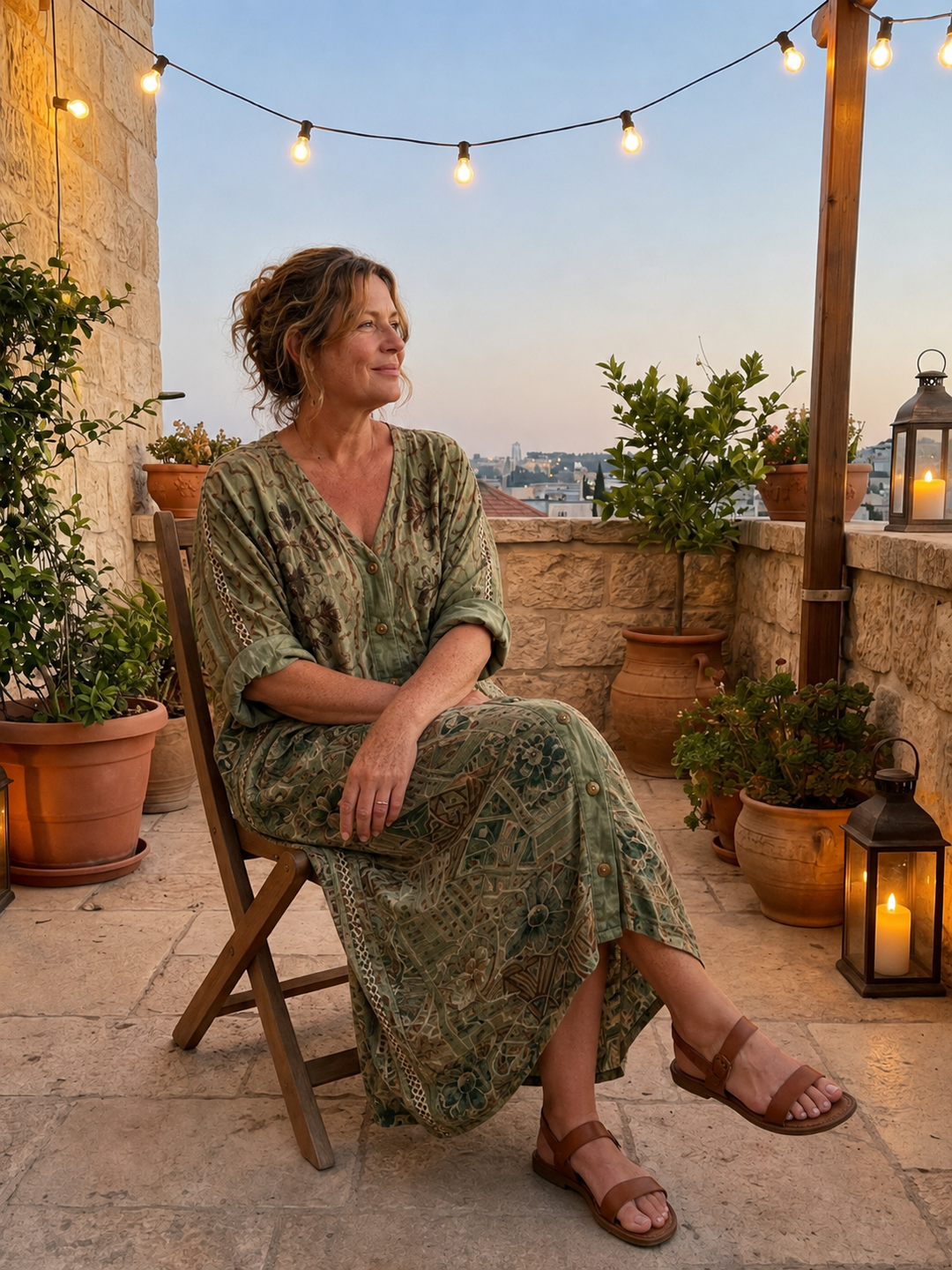 Margaux | V-Neck Pocket Maxi