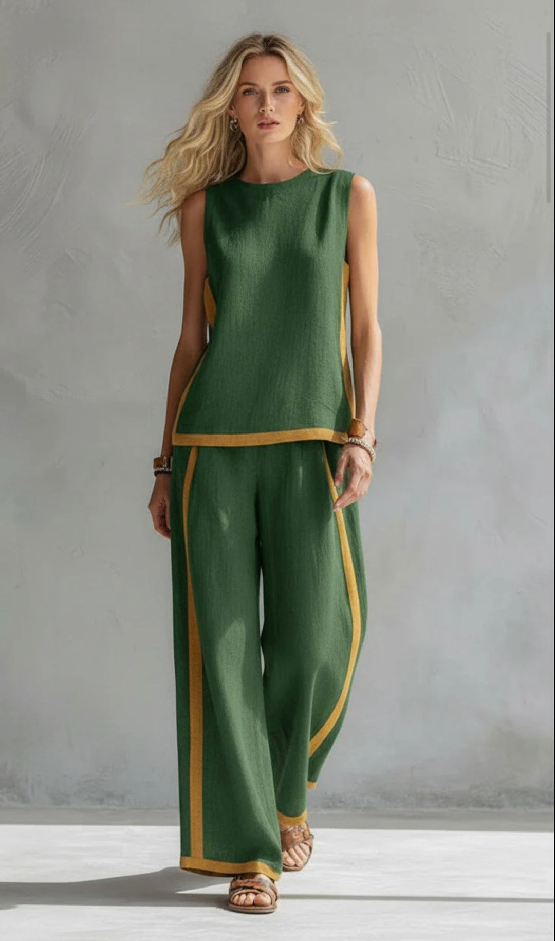 Ella | Tailored Linen Set