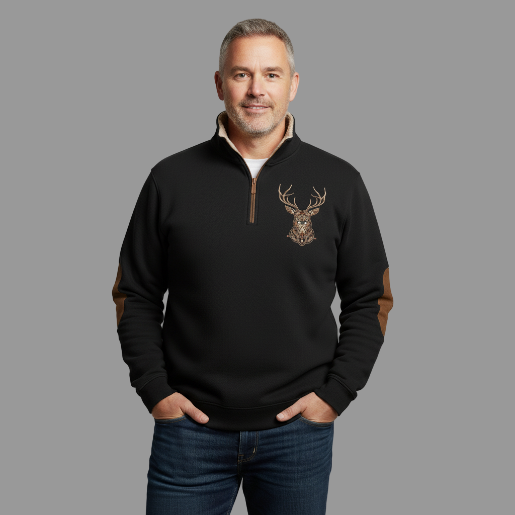 Jake Comfortable Zip-Up Pullover