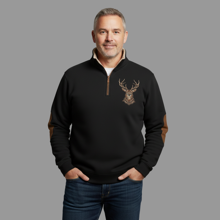 Jake Comfortable Zip-Up Pullover