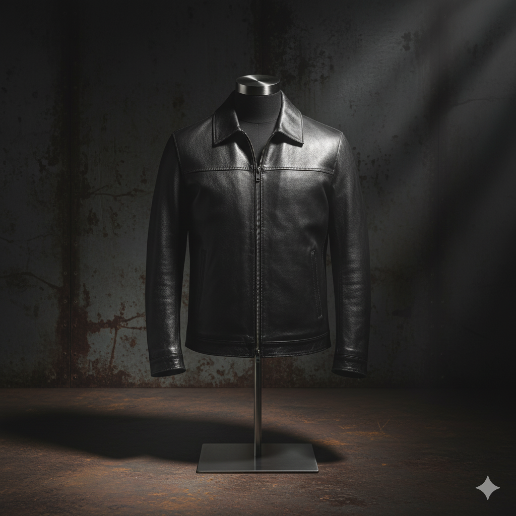 Malcolm Timeless Leather Jacket for Men