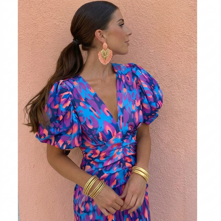 The Juliette | Puff Sleeve Ruched