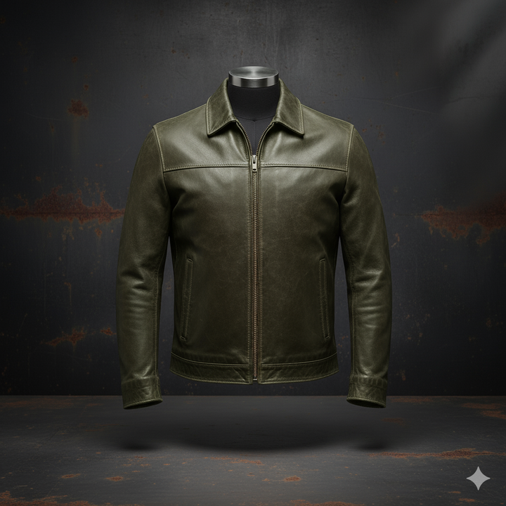 Malcolm Timeless Leather Jacket for Men