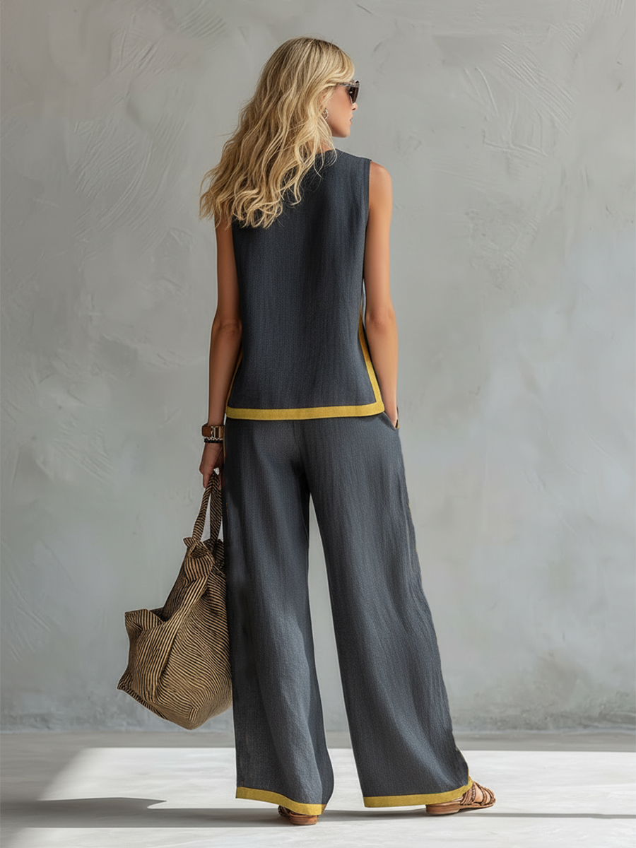 Ella | Tailored Linen Set