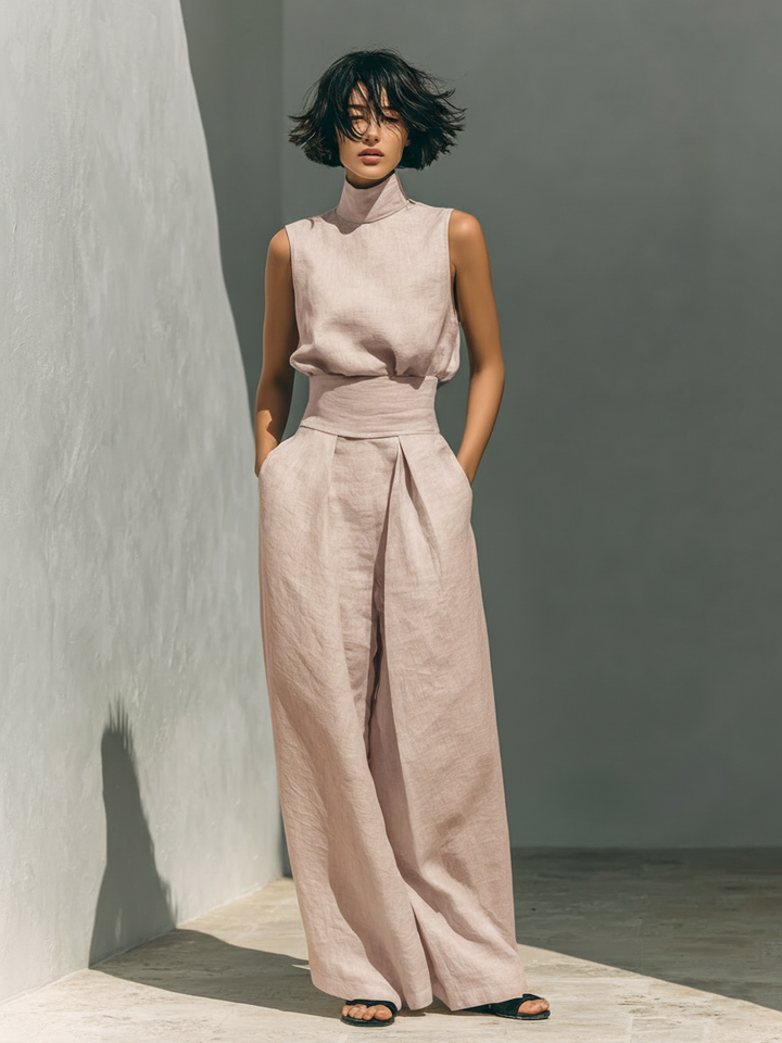 Anna | Cotton-Linen Co-Ord Set