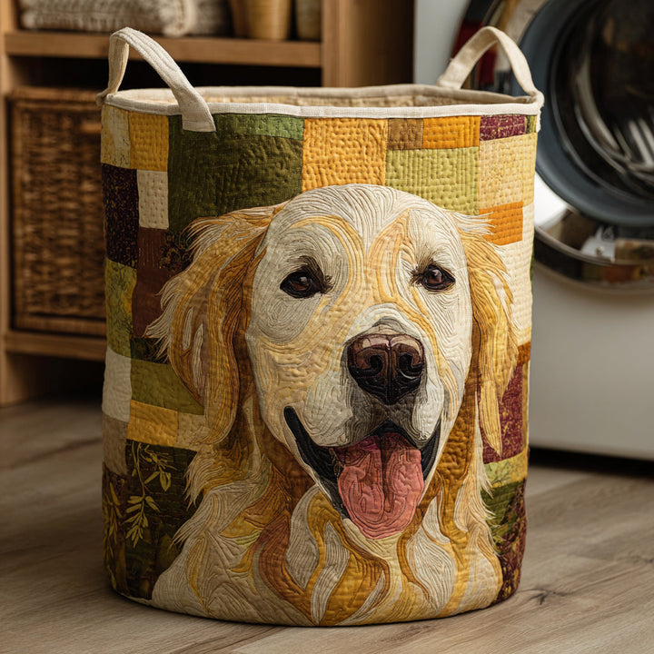 Hazel | Quilted Cottage Laundry Basket