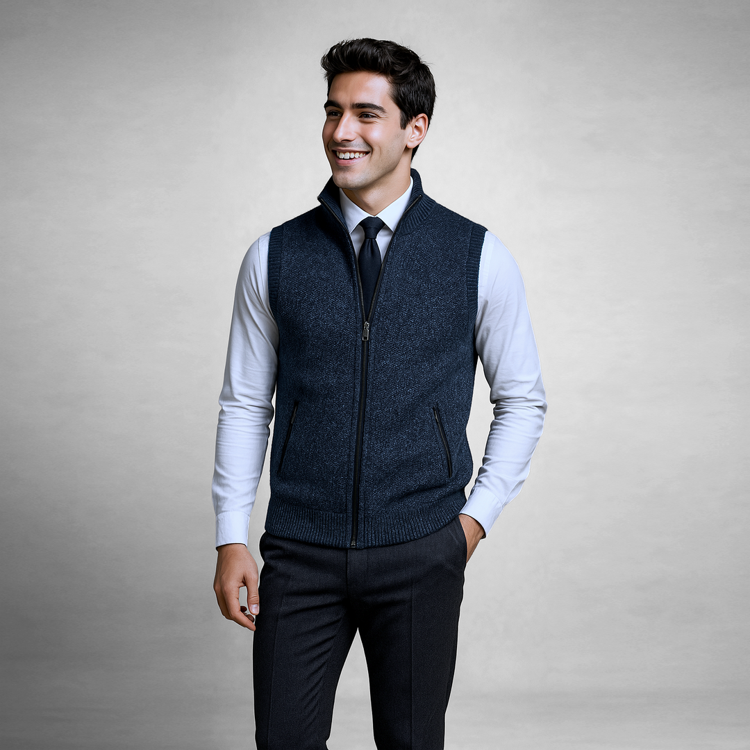 Luigi | Wool Zip Layer