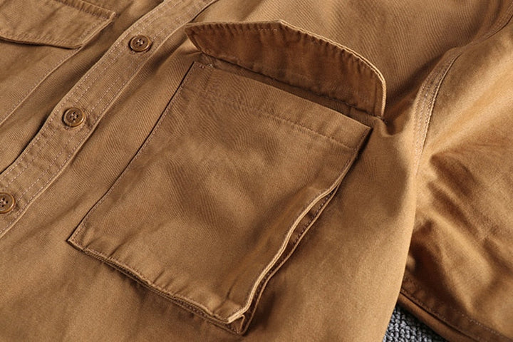 Leo – Men’s Relaxed-Fit Organic Cotton Shirt
