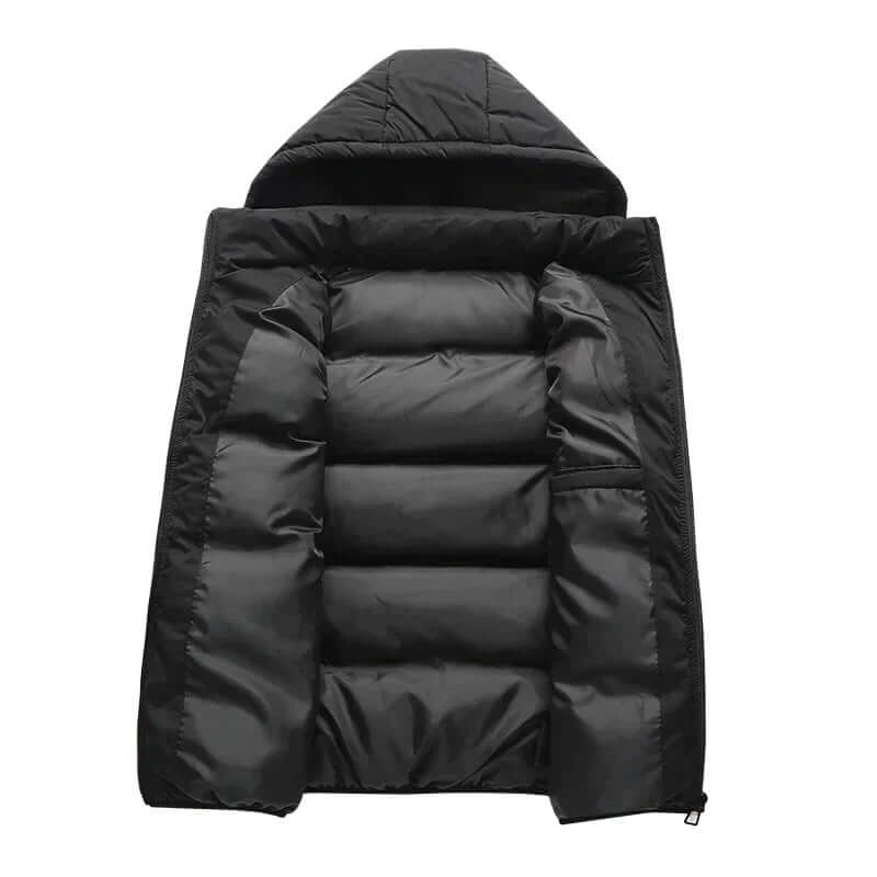 Haris - Waistcoat with detachable hood