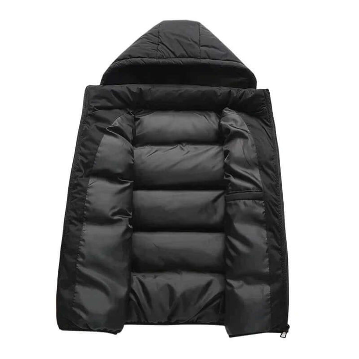 Haris - Waistcoat with detachable hood